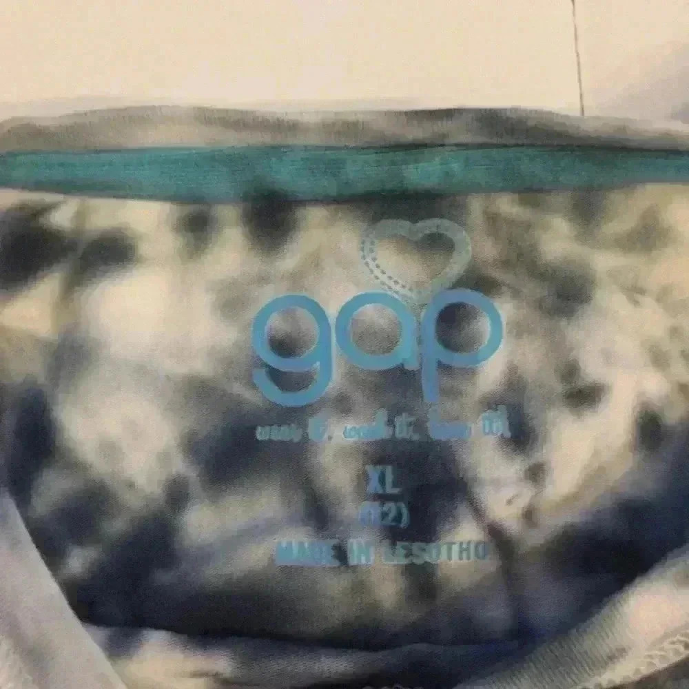 New! Gap tie dye T-shirt girls XL - Picture 2 of 3